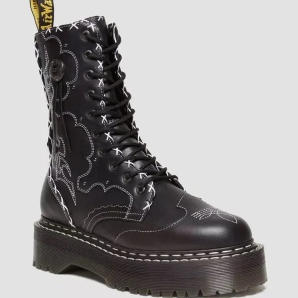 Dr. Martens Women's Jadon HI LIMITED EDITION x Gothic Americana - Picture 5 of 5